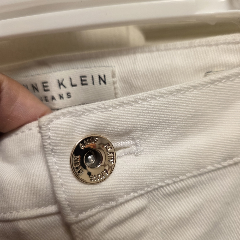 Anne Klein High Rise Skinny Jeans Size 12 New - Picture 6 of 10